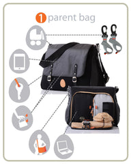 Prescott Combi - black charcoal