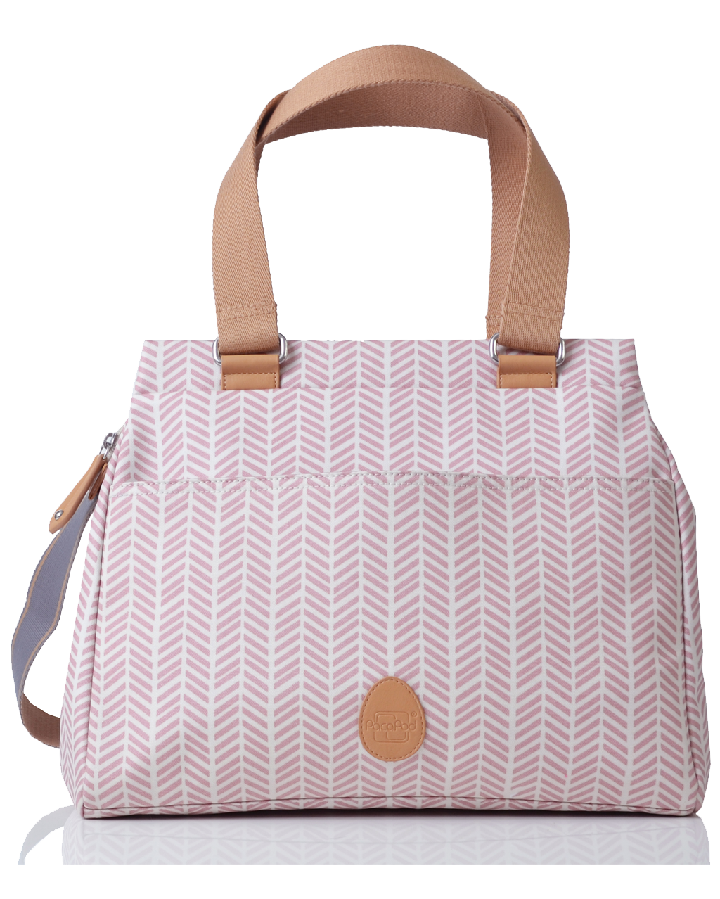 Richmond - dusky pink herringbone
