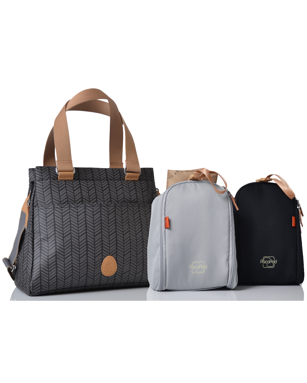 Richmond - charcoal herringbone