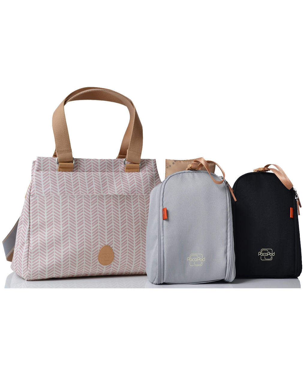 Richmond - dusky pink herringbone