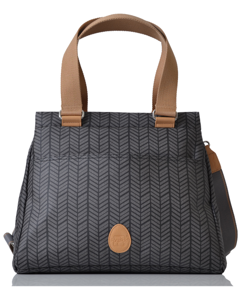 Richmond - charcoal herringbone