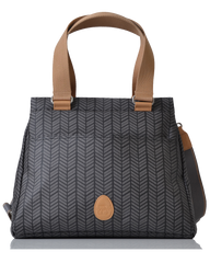 Richmond - charcoal herringbone