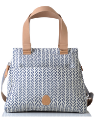 Richmond - navy herringbone