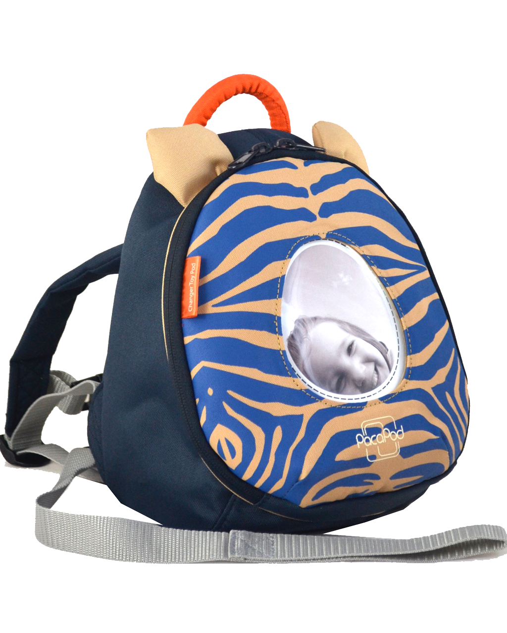 Changer Toy Pod - zebra navy