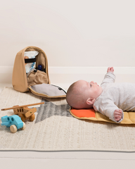 Luxury Changer Pod & Mat - stone