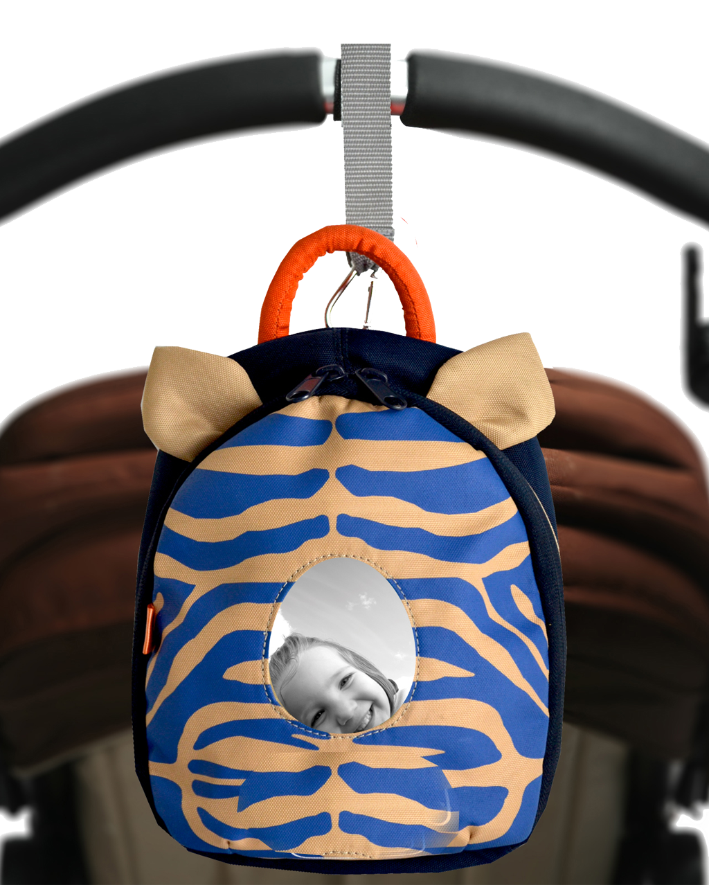 Changer Toy Pod - zebra navy